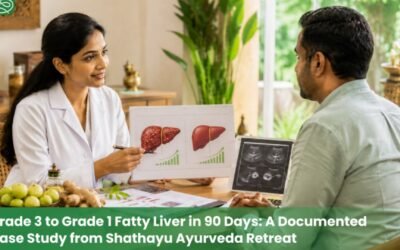 Grade 3 to Grade 1 Fatty Liver in 90 Days: A Documented Case Study from Shathayu Retreat