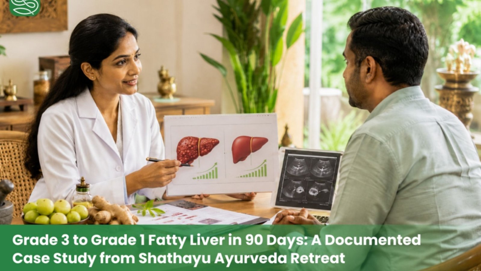Grade 3 to Grade 1 Fatty Liver in 90 Days: A Documented Case Study from Shathayu Retreat